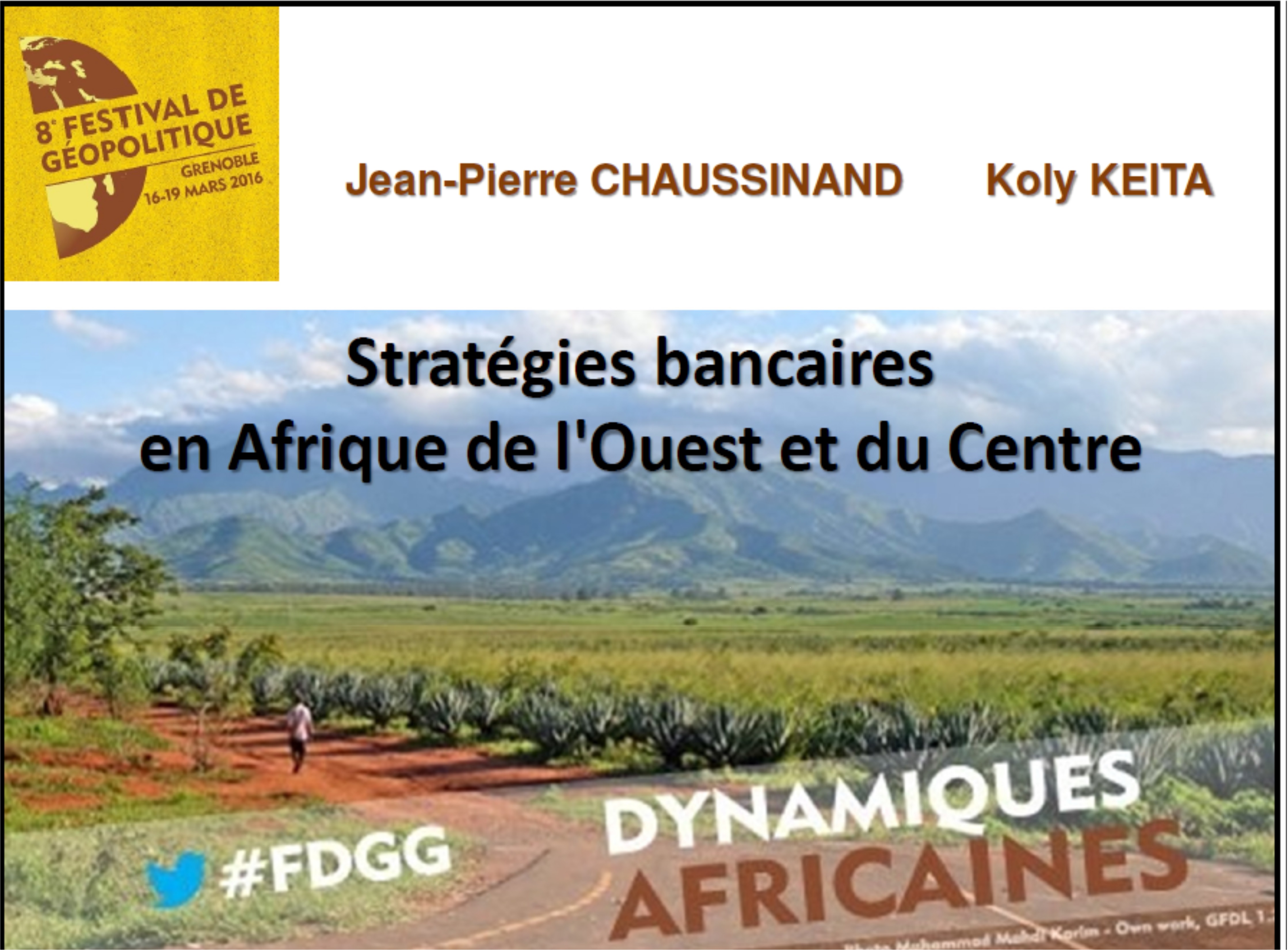 conf&eacute;rence strategies bancaires en afrique